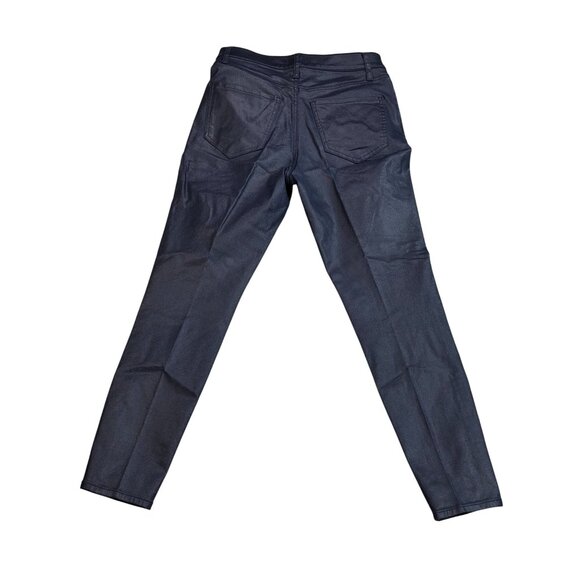 Express Womens Skinny High Rise Jeans 4R Cotton/Rayon/Spandex Blend Navy - Picture 2 of 11